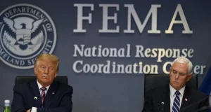Trump floats eliminating FEMA while touring hurricane damage in North Carolina